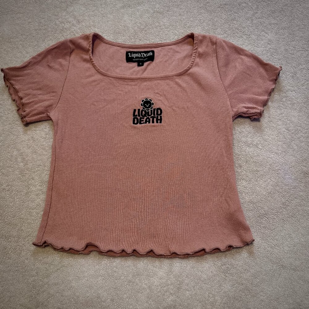 Liquid Death Skullgrinder Tee